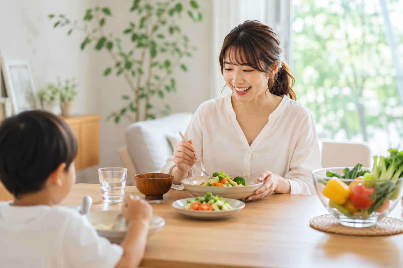 家族と食卓を囲む — 体質改善メソッドが目指す未来